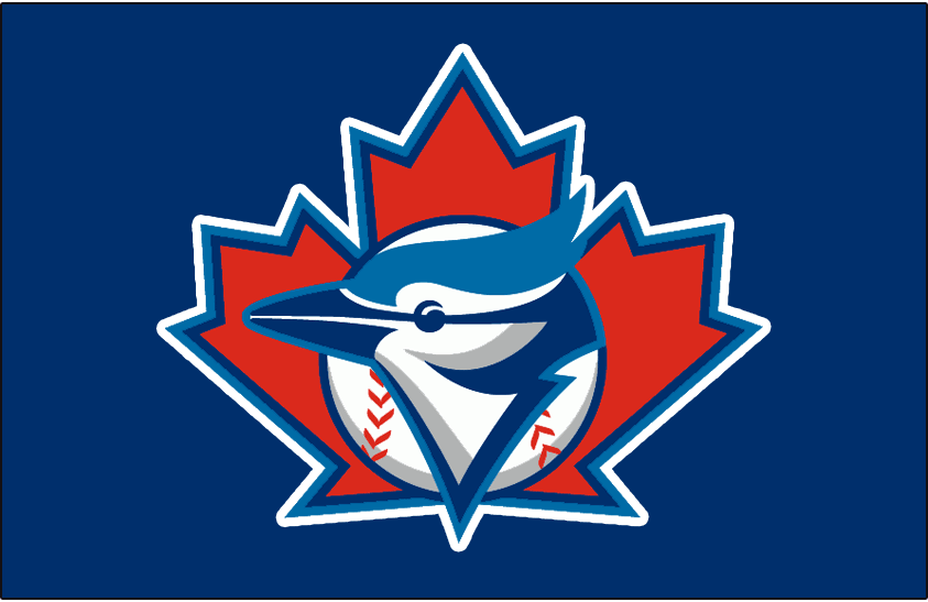 Toronto Blue Jays 1997-2000 Batting Practice Logo vinyl decal